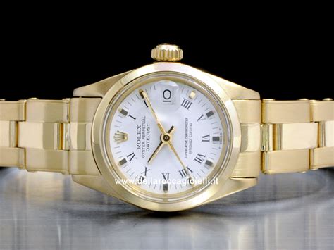 rolex oro quadrante bianco|rolex datejust oro bianco.